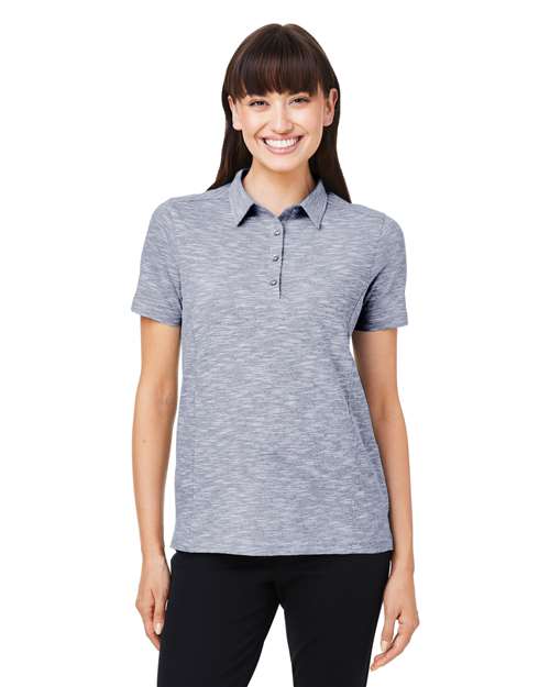 North End Women's Eclipse Jacquard Polo