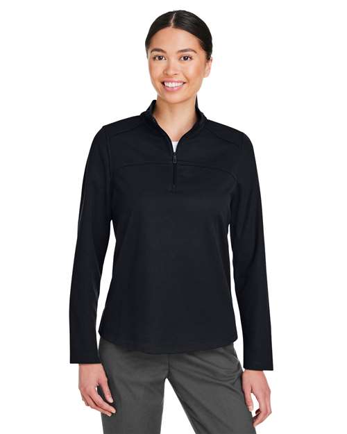 North End Women's Express Tech Performance Pique Quarter-Zip Pullover