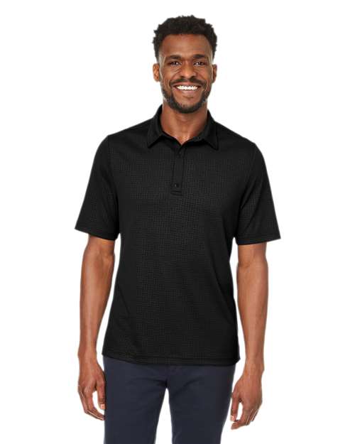 North End Men's Replay Recycled Pique Polo