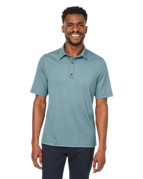 North End Men's Replay Recycled Pique Polo