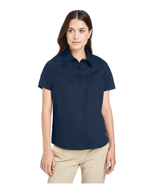 Harriton Women's Advantage IL Short Sleeve Dress Shirt