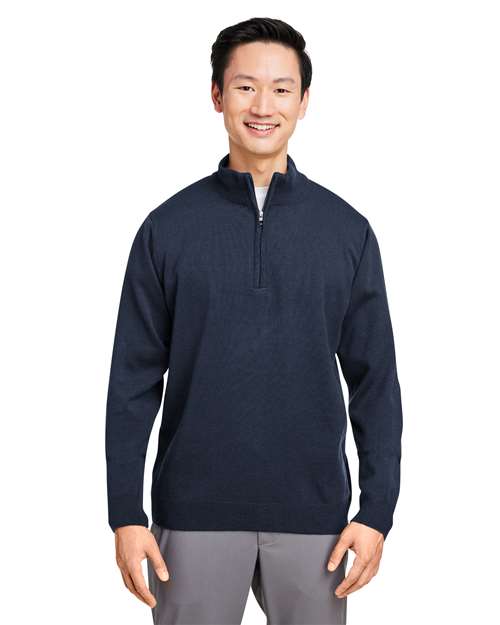 Harriton Unisex Pilbloc™ Quarter-Zip Pullover Sweater