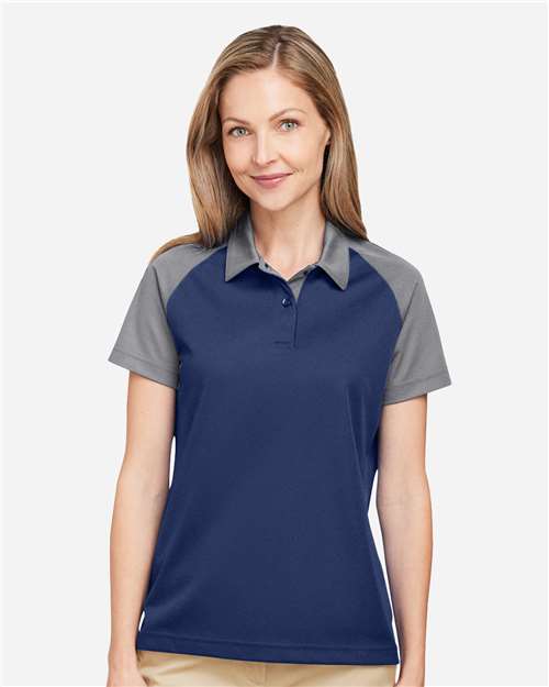 Team 365 Women's Command Snag-Protection Colorblock Polo