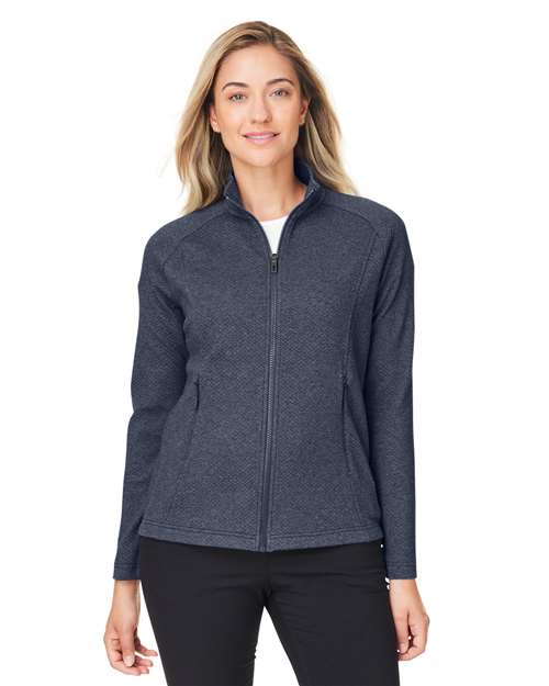 North End Women's Spirit Textured Full-Zip