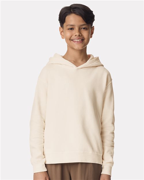 Comfort Colors Youth Garment-Dyed Lightweight Fleece Hooded Sweatshirt