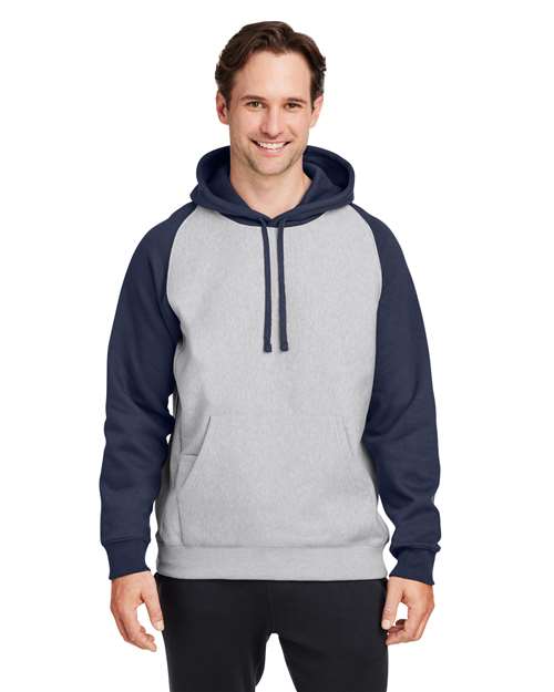 Team 365 Unisex Zone HydroSport™ Heavyweight Colorblock Hooded Sweatshirt