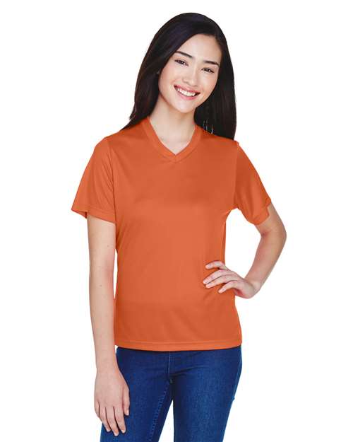 Team 365 Women's Zone Performance T-Shirt - Sport Burnt Orange