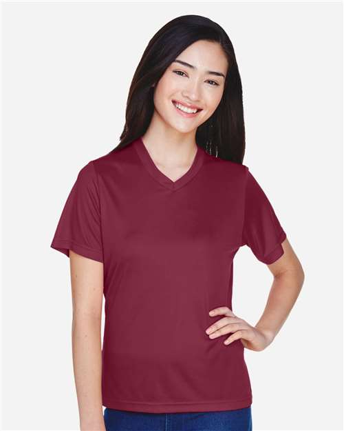 Team 365 Women's Zone Performance T-Shirt - Sport Maroon