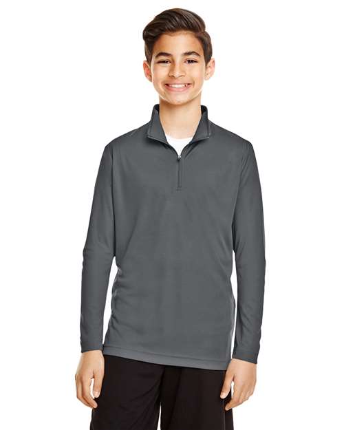 Team 365 Youth Zone Performance Quarter-Zip Pullover