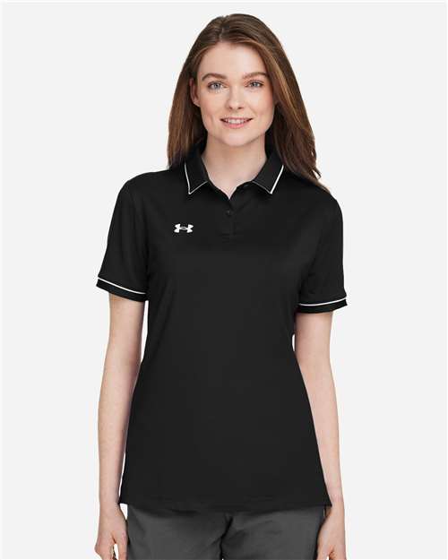 Under Armour Women's Tipped Teams Performance Polo
