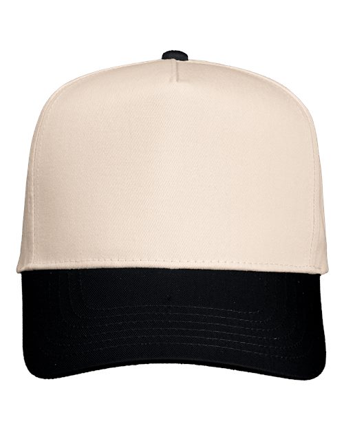 Valucap Five-Panel Twill Cap