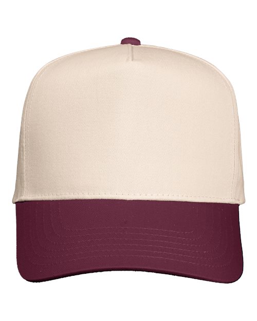 Valucap Five-Panel Twill Cap