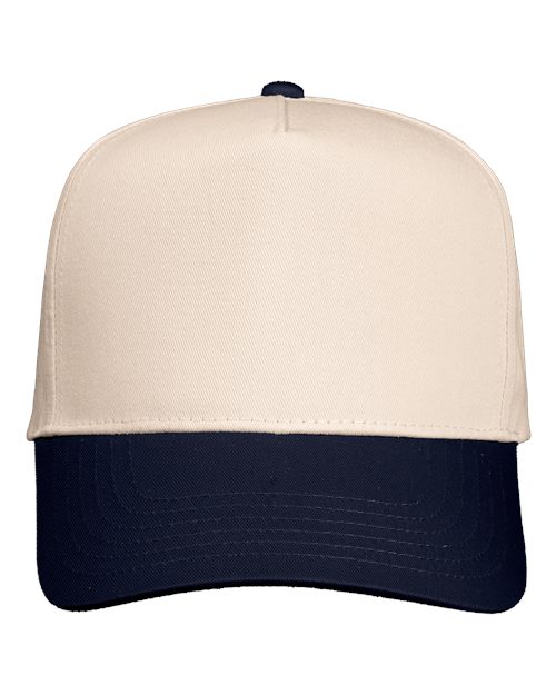 Valucap Five-Panel Twill Cap