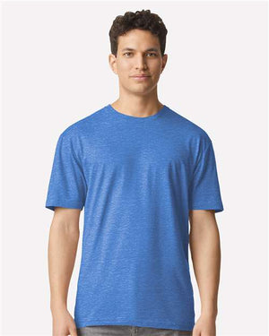 Gildan Unisex Light Cotton T-Shirt - Heather Royal