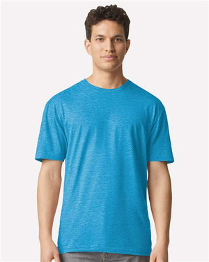 Gildan Unisex Light Cotton T-Shirt - Heather Sapphire