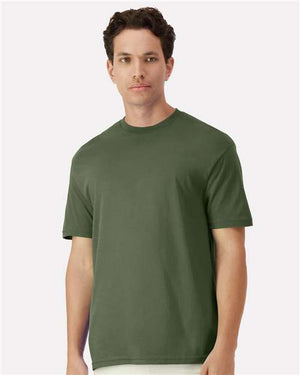 Gildan Unisex Light Cotton T-Shirt - Military Green