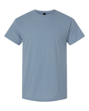 Gildan Unisex Light Cotton T-Shirt - Stone Blue