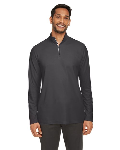 CORE365 Men's Fusion ChromaSoft™ Pique Quarter-Zip Pullover