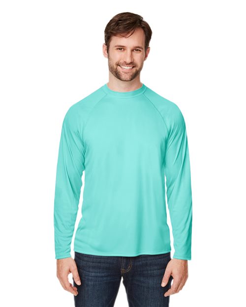 CORE365 Unisex Ultra UVP™ Marina Raglan Long Sleeve T-Shirt