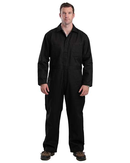 Berne Apparel Twill Unlined Coverall - Black_48