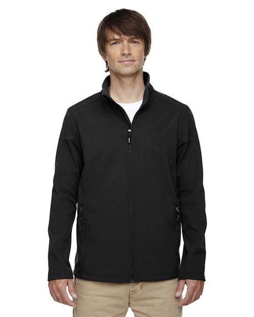 CORE365 Men's Tall Cruise Two-Layer Fleece Bonded Soft Shell Jacket