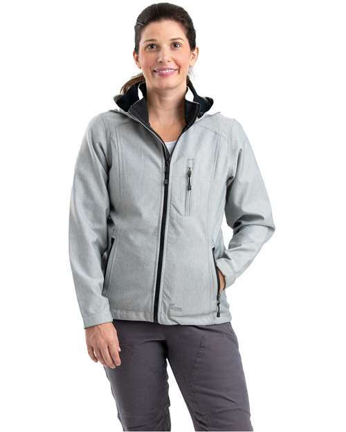 Berne Apparel Women’s Hooded Soft Shell Jacket