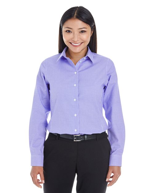 Devon & Jones Women's Crown Collection® Royal Dobby Woven Dress Shirt