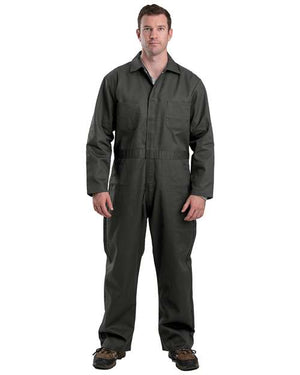 Berne Apparel Twill Unlined Coverall - Charcoal_38