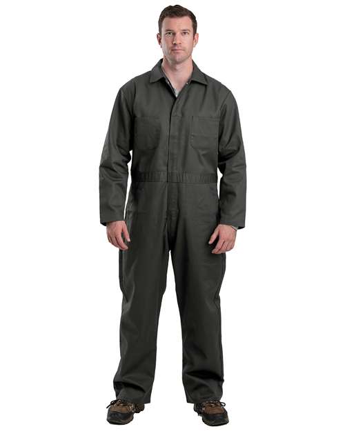 Berne Apparel Twill Unlined Coverall - Charcoal_54