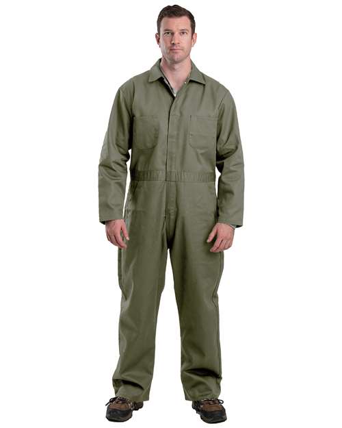 Berne Apparel Twill Unlined Coverall - Sage_44