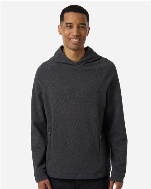 North End Men's Spirit Textured Hooded Pullover