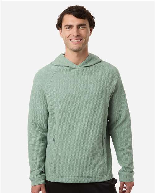 North End Men's Spirit Textured Hooded Pullover
