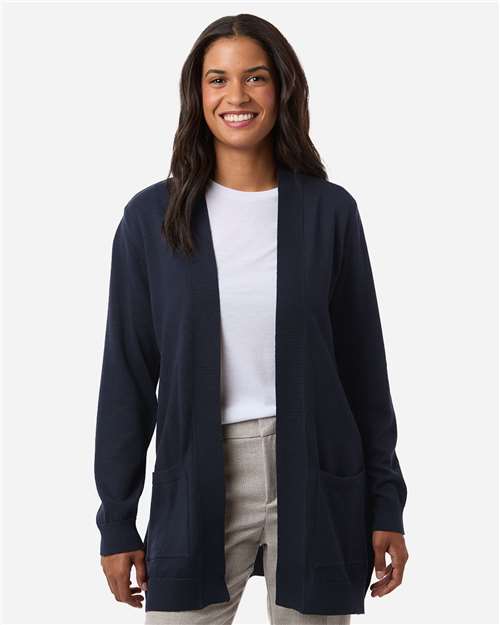 Devon & Jones Women's New Classics Open Cardigan Sweater