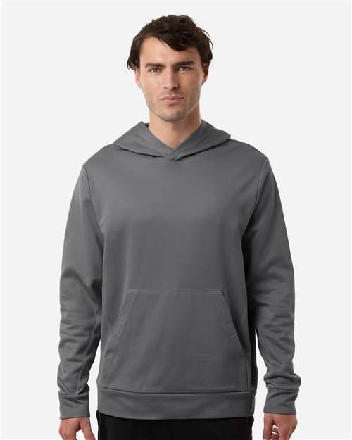 Team 365 Unisex Squad Hooded Tech Fleece Pullover