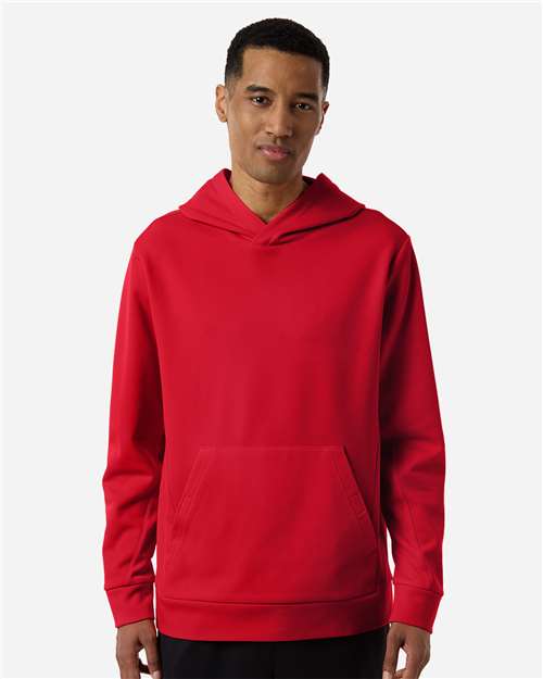 Team 365 Unisex Squad Hooded Tech Fleece Pullover