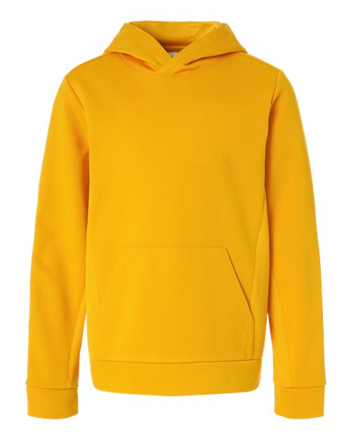 Team 365 Youth Squad Hooded Tech Fleece Pullover