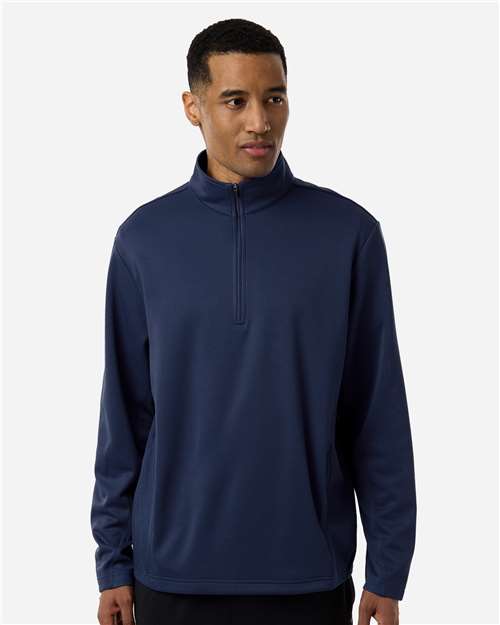 Team 365 Unisex Squad Cadet Quarter-Zip Tech Fleece Pullover