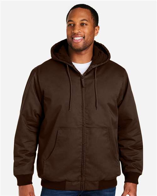 Harriton Unisex ClimaBloc® Heavyweight Hooded Full-Zip Jacket