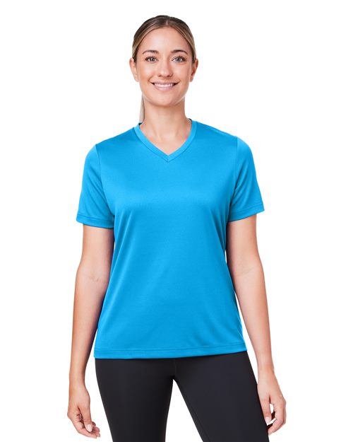 Team 365 Women's Zone Performance Mesh T-Shirt - Black
