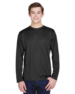 Team 365 Men's Zone Performance Long Sleeve T-Shirt - Black