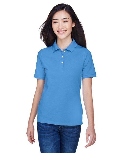 Harriton Women's Easy Blend Polo