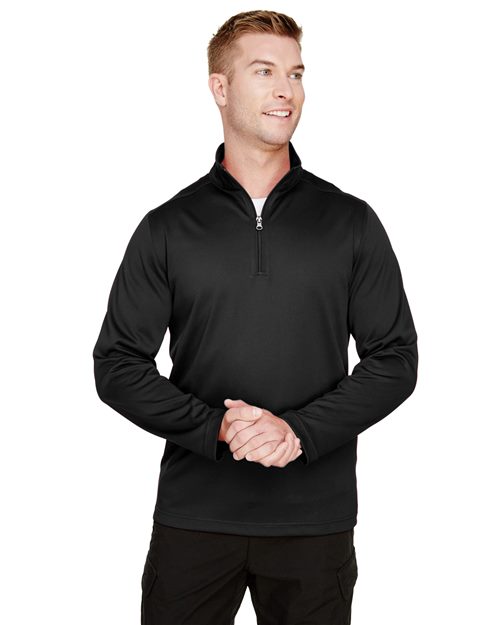 Harriton Men's Advantage Snag Protection Plus Quarter-Zip Pullover