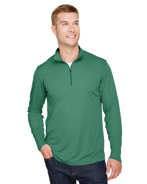Team 365 Men's Zone Sonic Heather Performance Quarter-Zip Pullover
