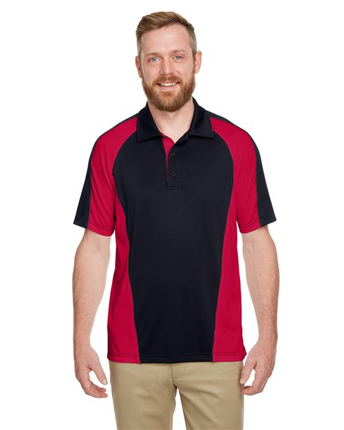 Harriton Men's Advantage Snag Protection Plus IL Colorblock Polo