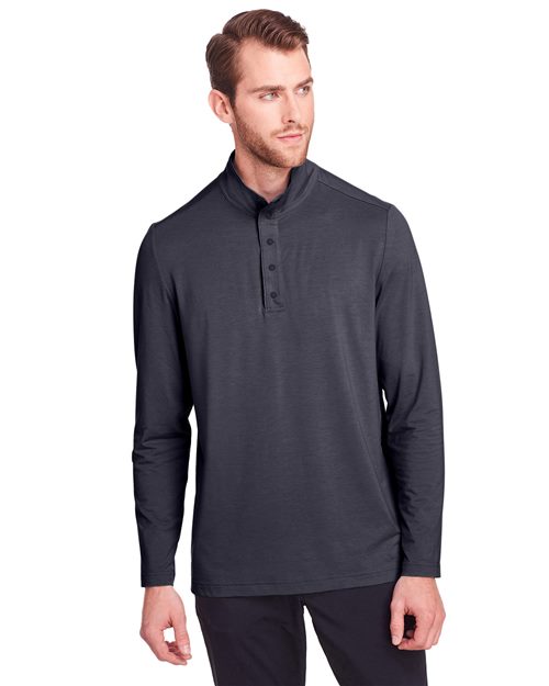 North End Men's JAQ Stretch Performance Snap-Neck Pullover