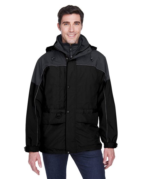 North End Men's 3-in-1 Two-Tone Parka