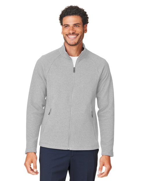 North End Men's Spirit Textured Full-Zip