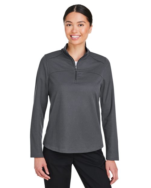 North End Women's Express Tech Performance Pique Quarter-Zip Pullover