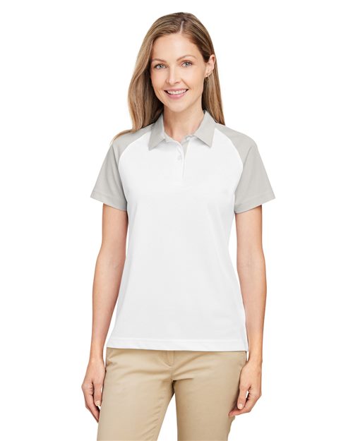 Team 365 Women's Command Snag-Protection Colorblock Polo