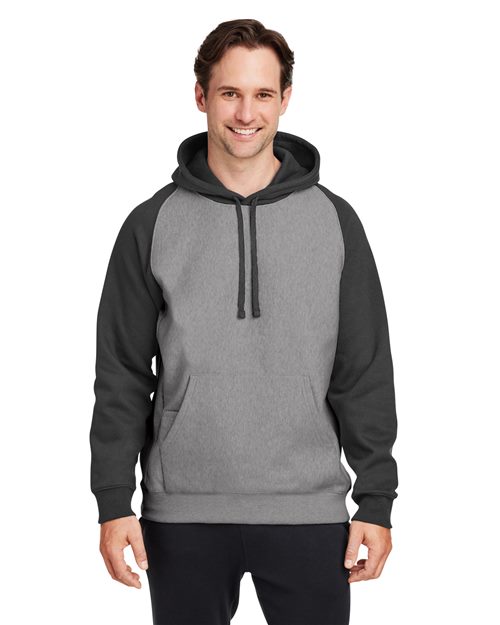 Team 365 Unisex Zone HydroSport™ Heavyweight Colorblock Hooded Sweatshirt
